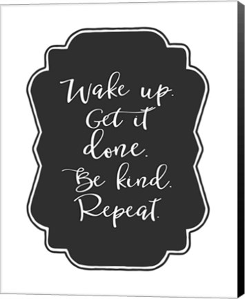 Framed Get It Done Print