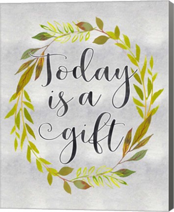 Framed Today is a Gift Print