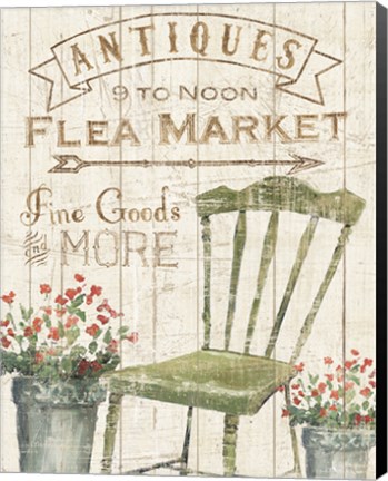 Framed Flea Market Print