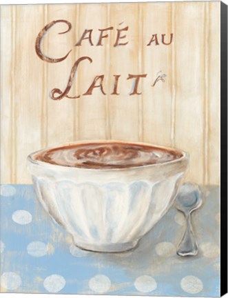 Framed Cafe au Lait Print