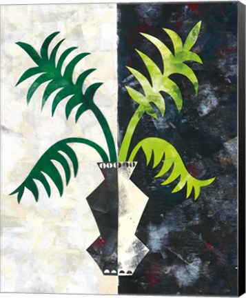 Framed Pretty Palms IV Print