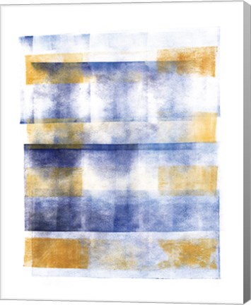 Framed Ocean Blue IV Print