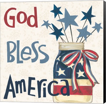 Framed American Country II Print