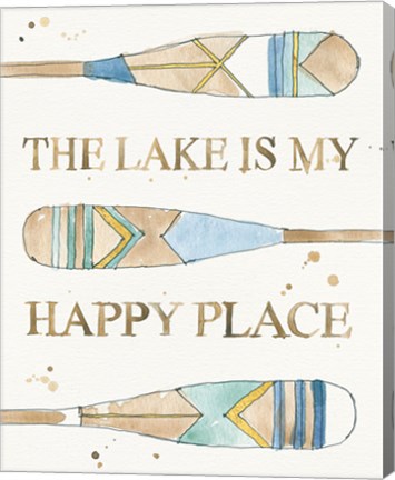 Framed Lakehouse III Print