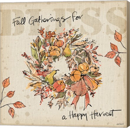 Framed Be Thankful V Print