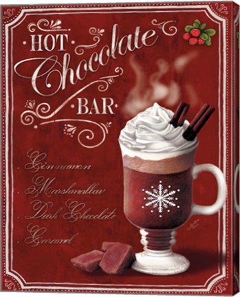 Framed Hot Cocoa Hot Chocolate Print