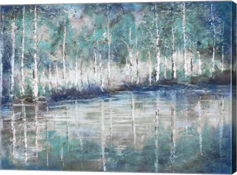 Framed Aspen Pond Print