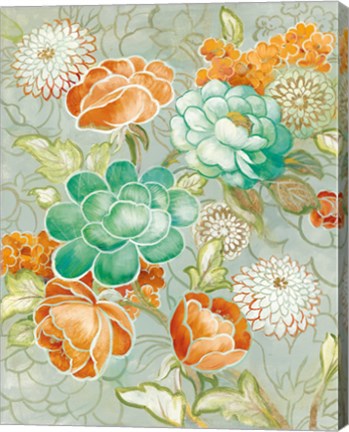 Framed Garden of Delights Spice Print