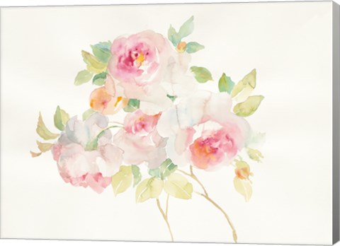 Framed Watercolor Element III Print