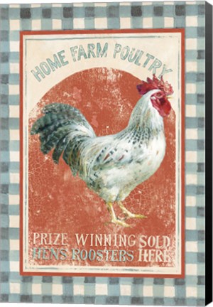 Framed Farm Nostalgia VIII v2 Print