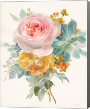 Framed Garden Bouquet II Print