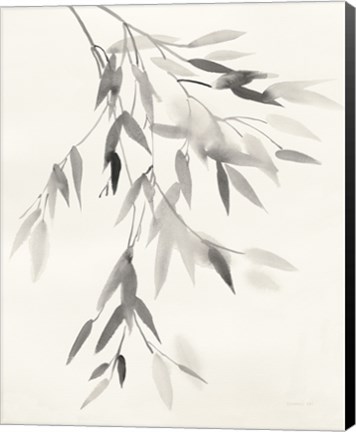 Framed Bamboo Leaves IV Print