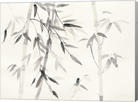 Framed Bamboo Leaves III Print