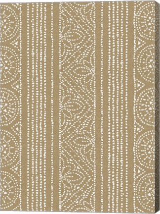 Framed Batik II Patterns Print
