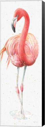 Framed Gracefully Pink VI Print