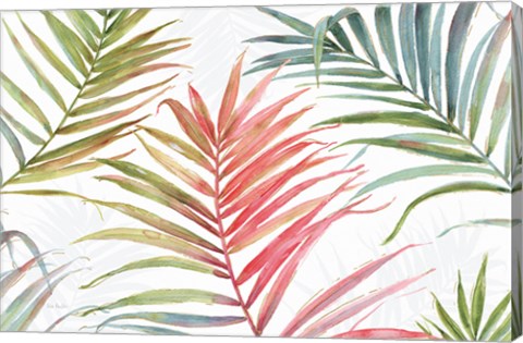 Framed Tropical Blush IV Print