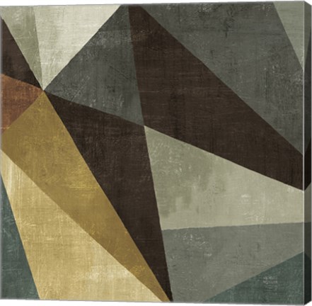 Framed Triangulawesome Square I Print