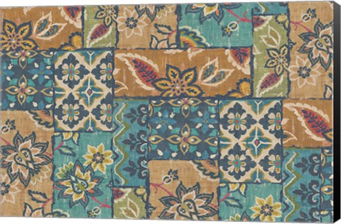 Framed Gypsy Patchwork Print