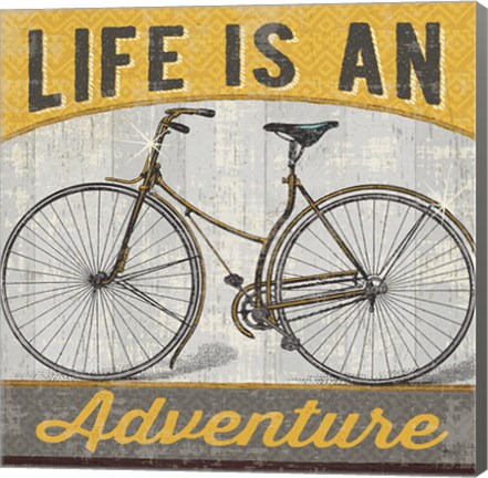 Framed Life is an Adventure Print