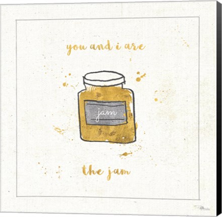Framed Love Notes XI Cursive Print