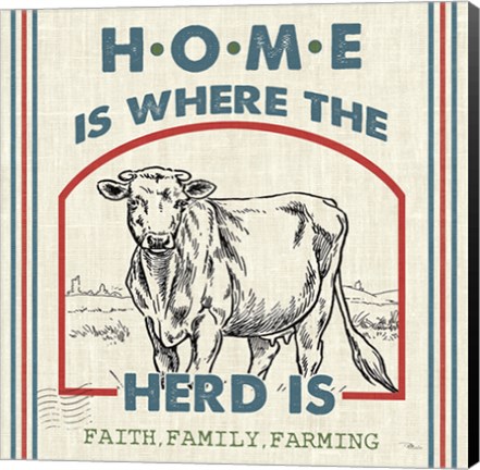 Framed Sweet Farmhouse IV Print