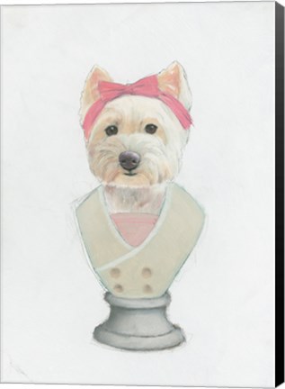 Framed Canine Couture II Print