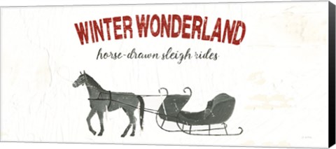 Framed Christmas in the Heartland IX Panel Print