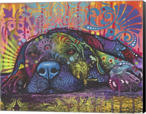 Framed Lay Down Print