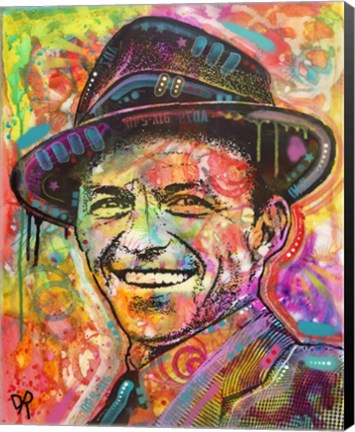 Framed Frank Sinatra II Print