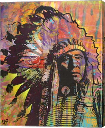 Framed Native American III Print