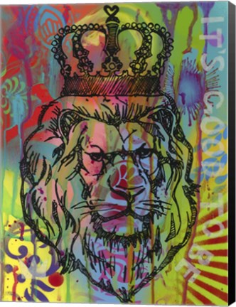 Framed Its good to be the king Print