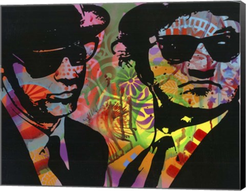 Framed Blues Brothers Print
