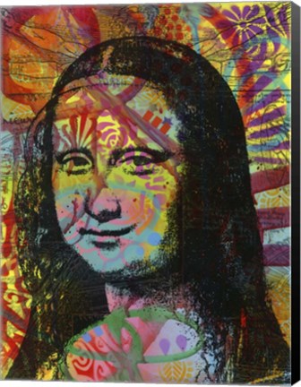 Framed Mona&#39;s Portrait Print