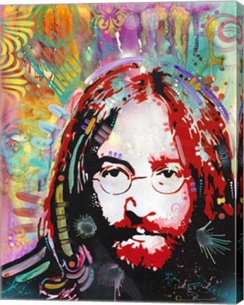 Framed Red Lennon Print