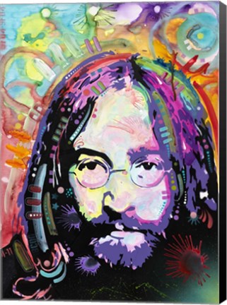Framed Purple Haze All Across Lennon&#39;s Mind Print
