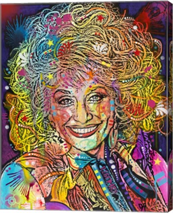 Framed Dolly Parton Print