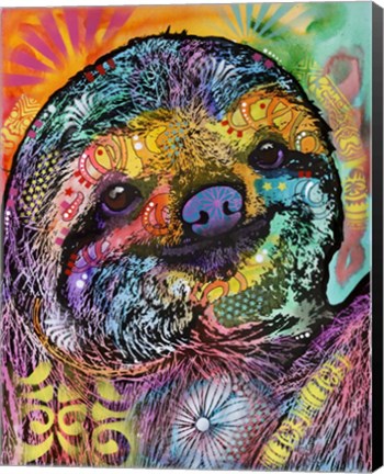 Framed Sloth Print