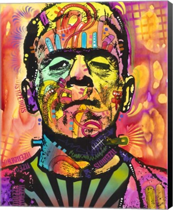 Framed Frankenstein Print