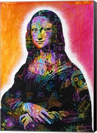 Framed Mona Lisa Print