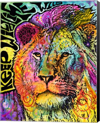 Framed Keep the Wildlife Wild Print