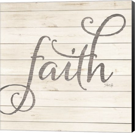 Framed Simple Words - Faith Print