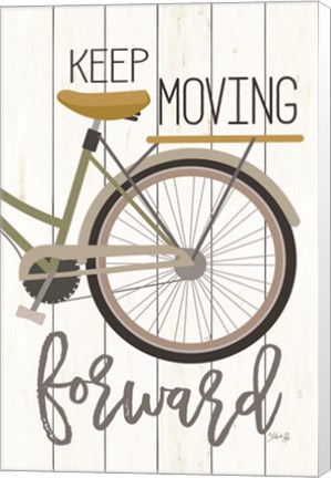 Framed Keep Moving Forward Print