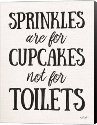 Framed Sprinkles Print