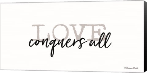 Framed Love Conquers All Print