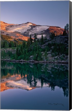 Framed Mount Jefferson Panel III Print