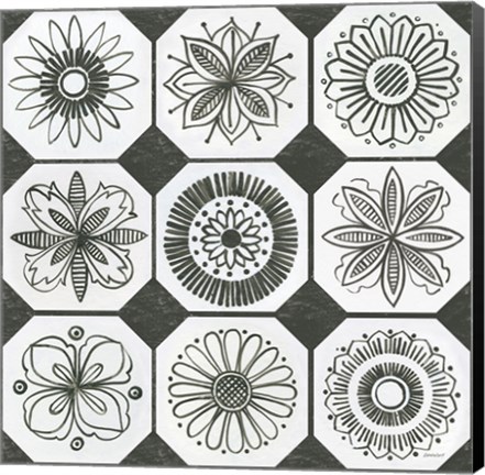 Framed Patterns of the Amazon XXI Print
