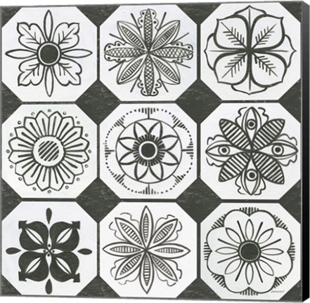 Framed Patterns of the Amazon XX Print
