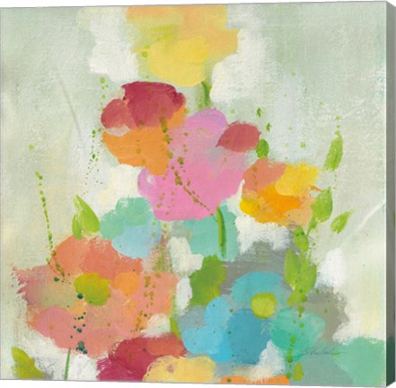 Framed Longstem Bouquet I Square I Print