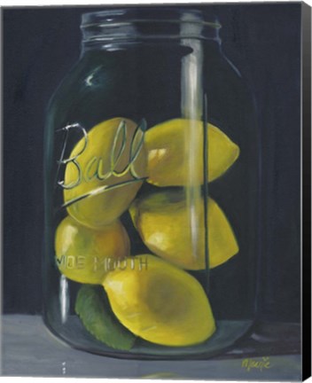 Framed Lemons Print