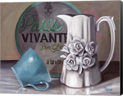 Framed Parisian Still Life Print